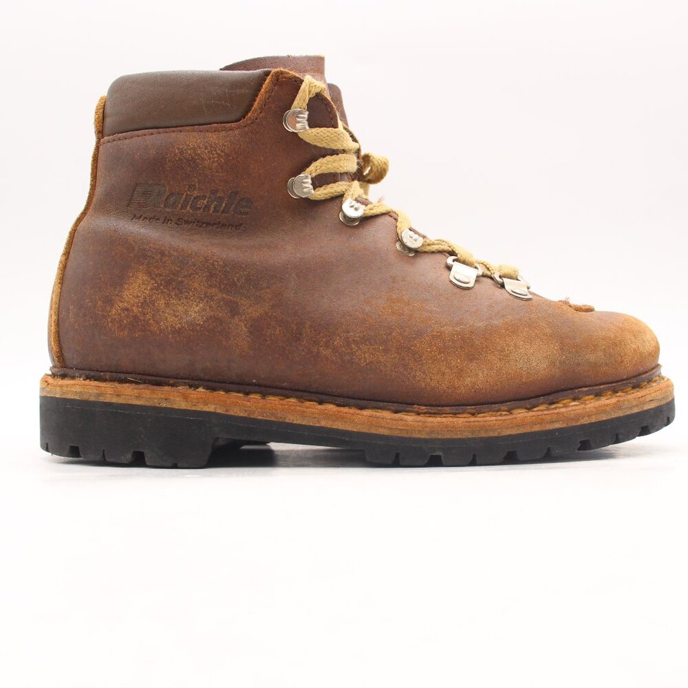 Raichle Switzerland Men's 5 N / Women's 6 Brown Leather Hiking Boot